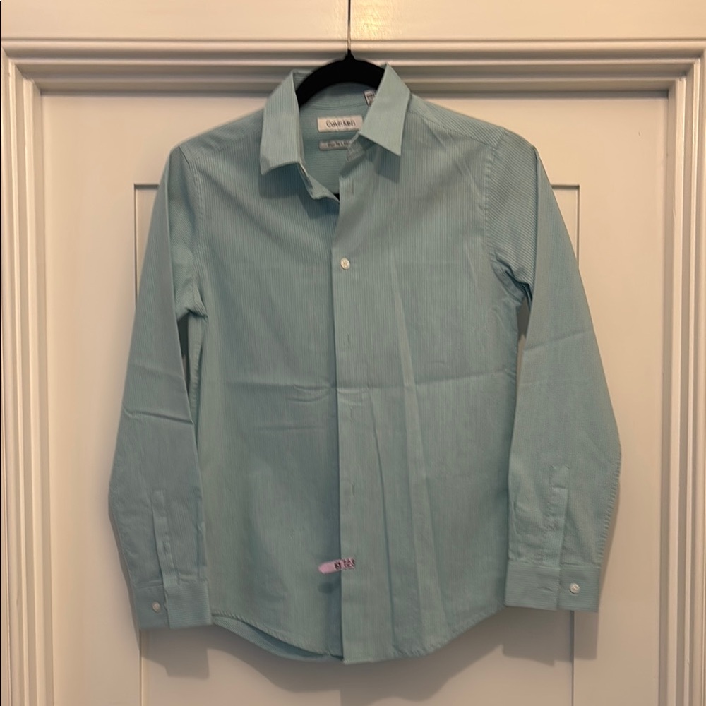 Calvin Klein Blue Casual Button Down Shirt